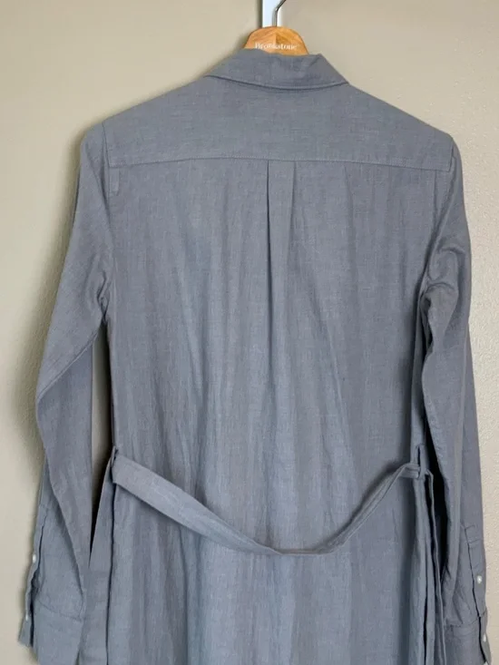 GAP Belted Flannel Shirtdress - Picture 10 of 16